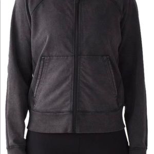 Lululemon Loop back zip up hoodie